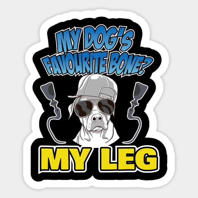 Leg Prosthetic Amptuee and Amputation Awareness Limb Joke Leg